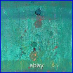 Original Abstract Art 12 x 12 Signed Acrylic Painting on Canvas