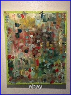 Original Abstract Art Oil Painting On Canvas
