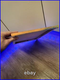 Original Abstract Contemporary Modern Art Piece On Canvas Gasoline Beautiful