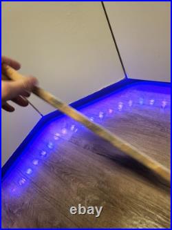 Original Abstract Contemporary Modern Art Piece On Canvas Gasoline Beautiful