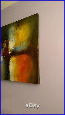 Original Abstract Oil Painting on Canvas 120 x 90cm