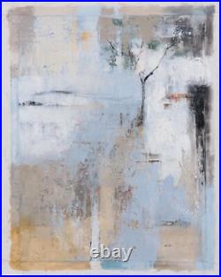 Original Abstract Oil Painting on Canvas Signed Ziti