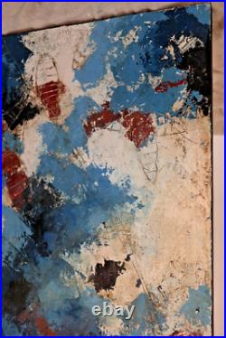 Original Abstract Painting Wall Art Decor Acrylic on Canvas 19X24