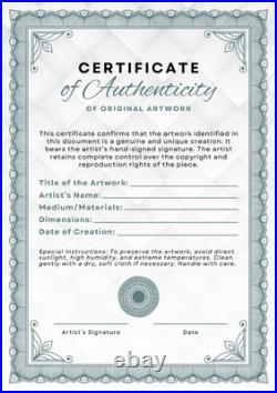 Original Acrylic Magic Frog Toad Modern Expressionist Pop Art On Canvas