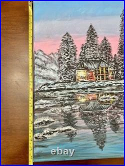 Original Acrylic Painting Painted In 2016 On A 20x16 Canvas Signed By Artist