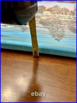 Original Acrylic Painting Painted In 2016 On A 20x16 Canvas Signed By Artist Original Acrylic Painting Painted In 2016 On A 20x16 Canvas Signed By Artist