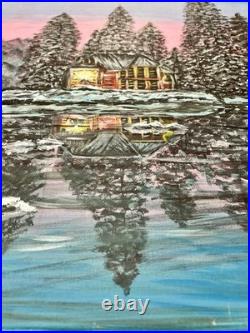 Original Acrylic Painting Painted In 2016 On A 20x16 Canvas Signed By Artist