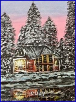 Original Acrylic Painting Painted In 2016 On A 20x16 Canvas Signed By Artist Original Acrylic Painting Painted In 2016 On A 20x16 Canvas Signed By Artist