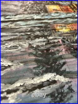 Original Acrylic Painting Painted In 2016 On A 20x16 Canvas Signed By Artist