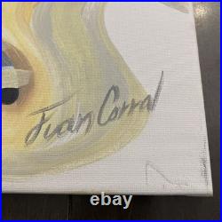 Original Acrylic Painting on canvas 16x 20 COA Signed By Juan Corral