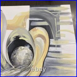 Original Acrylic Painting on canvas 16x 20 COA Signed By Juan Corral