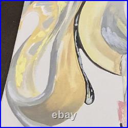Original Acrylic Painting on canvas 16x 20 COA Signed By Juan Corral