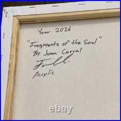 Original Acrylic Painting on canvas 16x 20 COA Signed By Juan Corral