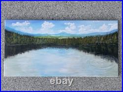 Original Acrylic painting on stretched canvas 12x 24 Ready to hang