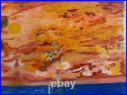 Original Art, 11x14, Oil, Ready to Hang, Great Gift, Sunset