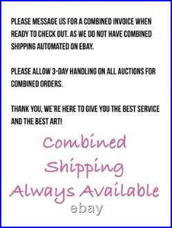 Original Art Abstract Acrylic Colorful Painting 14x14in on Canvas