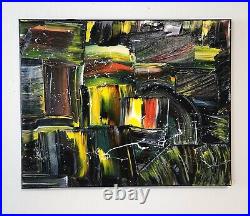 Original Art Abstract Acrylic Painting on canvas signed by artist Wall Decor