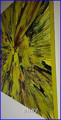 Original Art Abstract Acrylic painting on canvas signed by Artist One of Kind