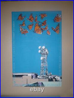 Original Art Acrylic on Canvas Painting. Title Skynet Tower Tucson 1