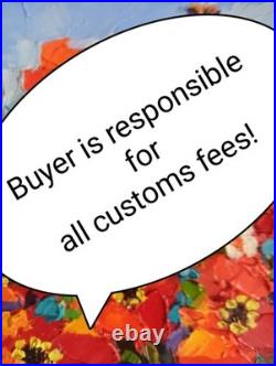 Original Art Oil Painting on Canvas 46x38cm Tea Cup Still Life Original Artwork