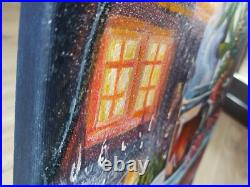 Original Art Oil Painting on Canvas 46x38cm Tea Cup Still Life Original Artwork