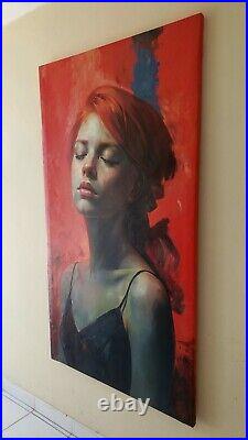 Original Art Painting Yosvany Arango Cuban Art Paintings Oil on CanvasThe Godde