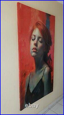 Original Art Painting Yosvany Arango Cuban Art Paintings Oil on CanvasThe Godde