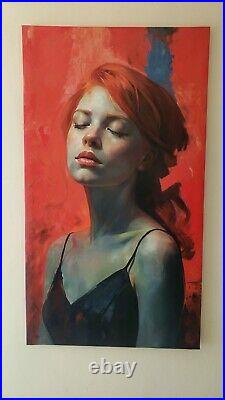 Original Art Painting Yosvany Arango Cuban Art Paintings Oil on CanvasThe Godde