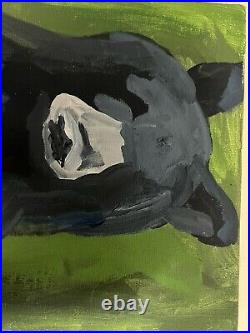 Original Bear Oil on Canvas 9x12