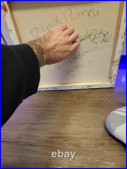 Original Colorful Abstract Modern Contemporary Art Canvas Piece 12x12in