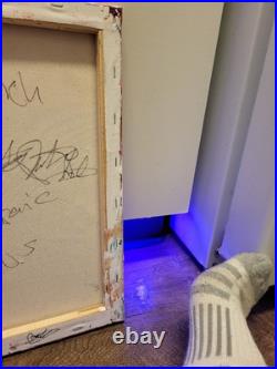 Original Colorful Abstract Modern Contemporary Art Canvas Piece 12x12in