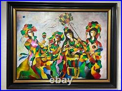 Original Cuban oil painting on canvas
