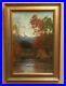Original-Dave-Stirling-Oil-on-Board-Painting-Rose-Aspens-Nice-Condition-01-hkm