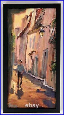 Original Donna Talerico Oil on Canvas France Impressionism /b