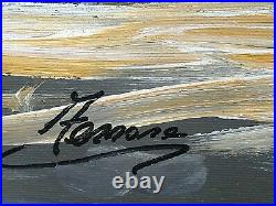 Original Elio Ferrara Oil on canvas Painting certificate