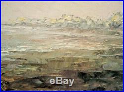 Original Framed Oil on Canvas Listed French Artist MICHEL PERNES Chesapeake MD