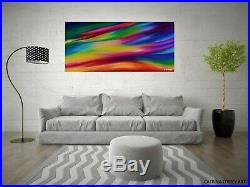 Original Large Abstract Painting Sky-oil On Canvas Contemporary Art Modern