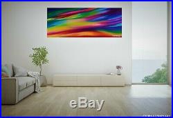 Original Large Abstract Painting Sky-oil On Canvas Contemporary Art Modern