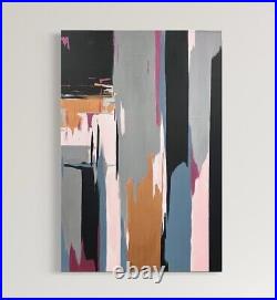 Original Modern Abstract Painting on Canvas, Contemporary Wall Art