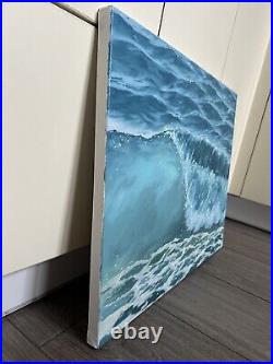 Original OIL Painting Seascape, Ocean wave, Sea Art on canvas Wall art 1620 inc