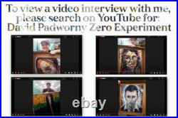 Original Oil? Painting Vintage Art? Signed Impressionism Pop? Abstract Nature Deco