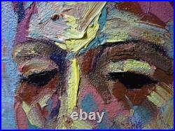 Original Oil? Painting? Vintage Impressionism? Art Realist Signed? Abstract Outsider