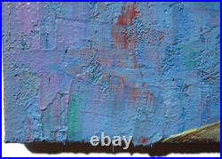 Original Oil? Painting? Vintage Impressionism? Art Realist Signed? Abstract Outsider