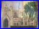 Original-Oil-Painting-on-Canvas-Gothic-Cathedral-with-Tree-Architectural-01-rq