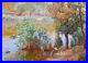 Original-Oil-Painting-on-canvas-Lake-Pond-Landscape-Signed-Ukrainian-Art-40-55cm-01-lhek
