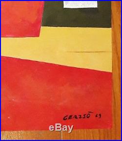 Original Oil on Canvas Painting Signed Gerzso