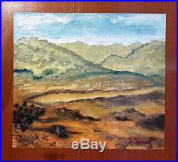 Original Oil on Canvas Painting Signed J Clausell