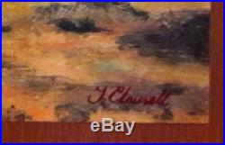 Original Oil on Canvas Painting Signed J Clausell