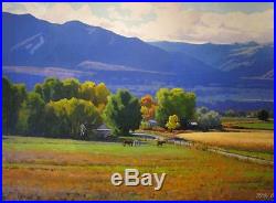 Original Oil painting art Impressionism Landscape On Canvas 20x24
