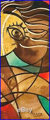 Original Pablo Picasso Oil On Canvas Signed. Collectors Choice